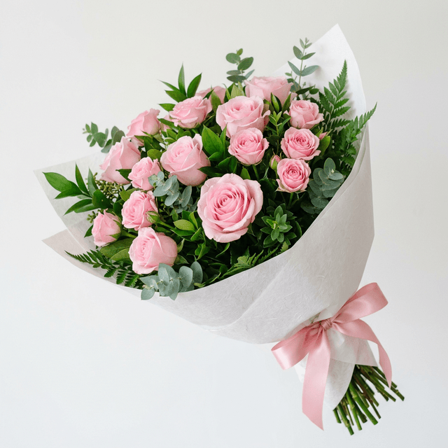 Pink rose bouquet